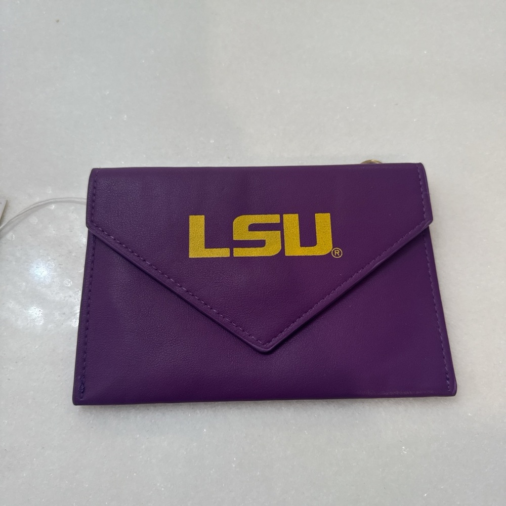 LSU Purple Envelope Clutch